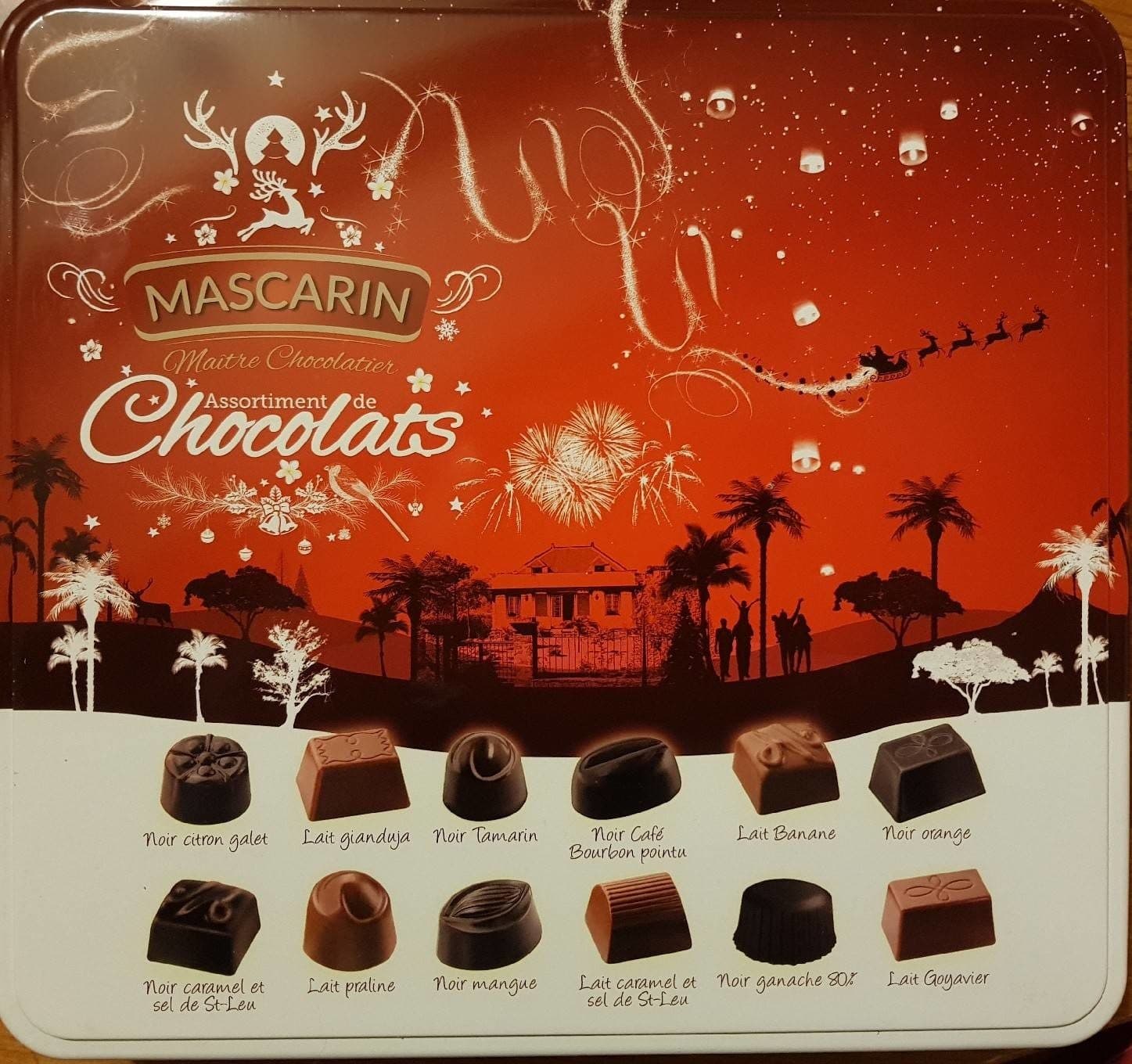Mascarin Assortiment de chocolats packshot