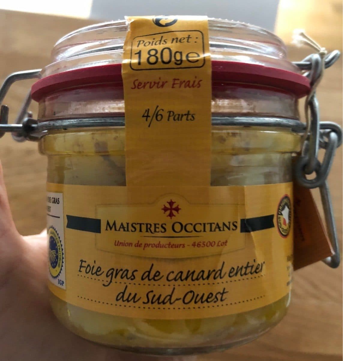 Maistres Occitans Foie gras de canard entier du Sud Ouest packshot