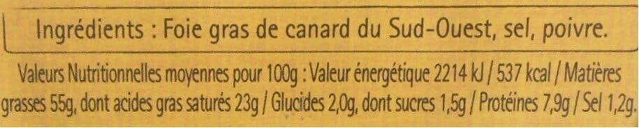 Maistres occitans Maistres Occitans foie gras canard entier packshot
