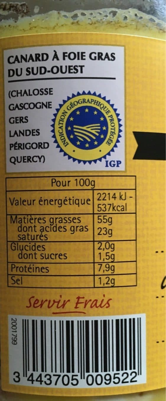 Maistres occitans Maistres Occitans foie gras de canard sel de Guérande packshot