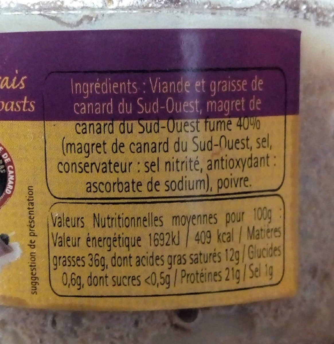 Maistres Occitans Rillettes de canard packshot