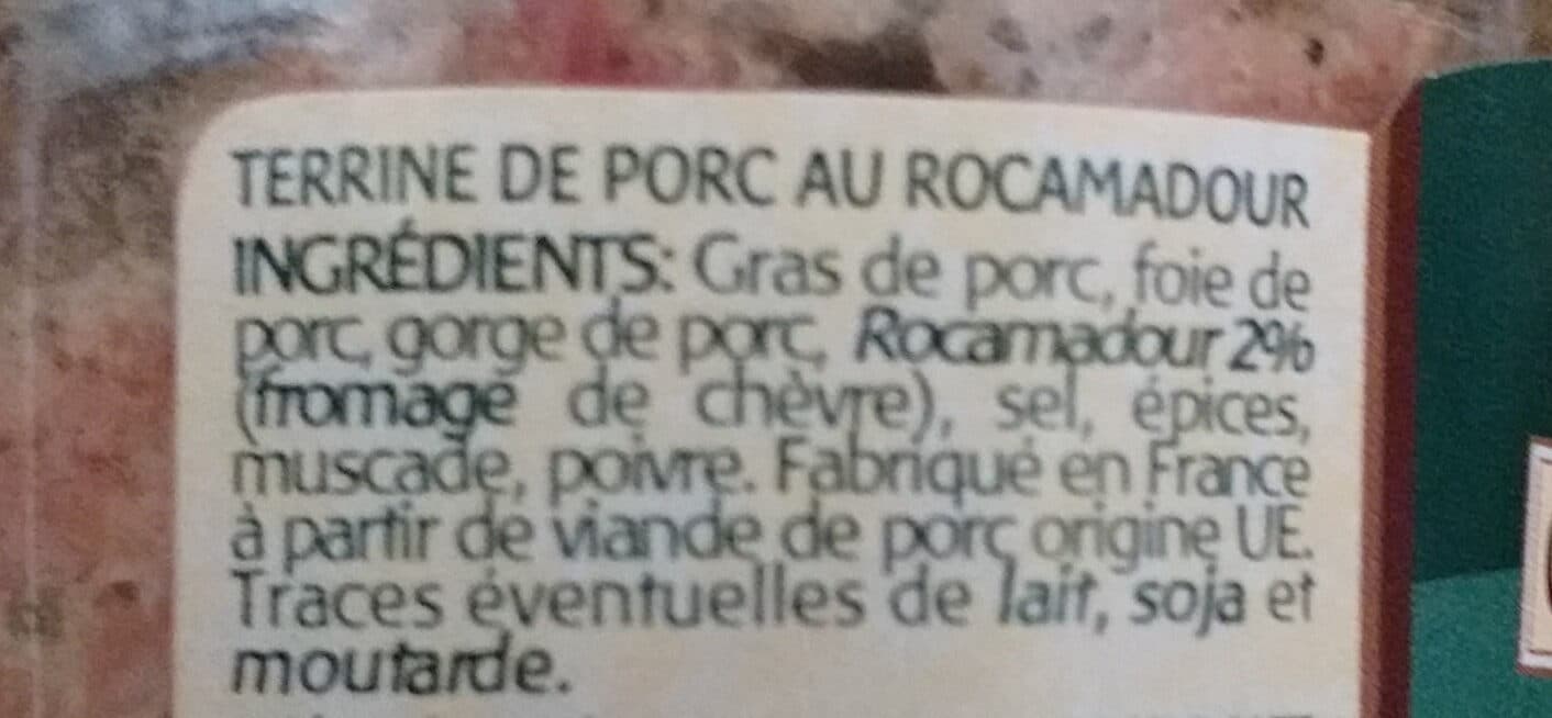 Clos Saint Sozy Terrine Rustique Au Rocamadour Clos Saint Sozy packshot
