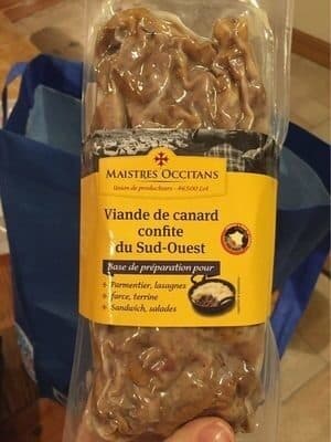 Maistres Occitans Viande de canard confite du sud ouest packshot