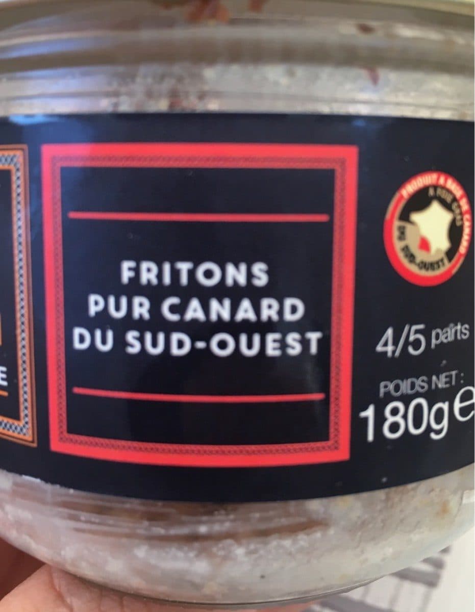 Maison Occitane Fritons pur canard du sud-ouest packshot