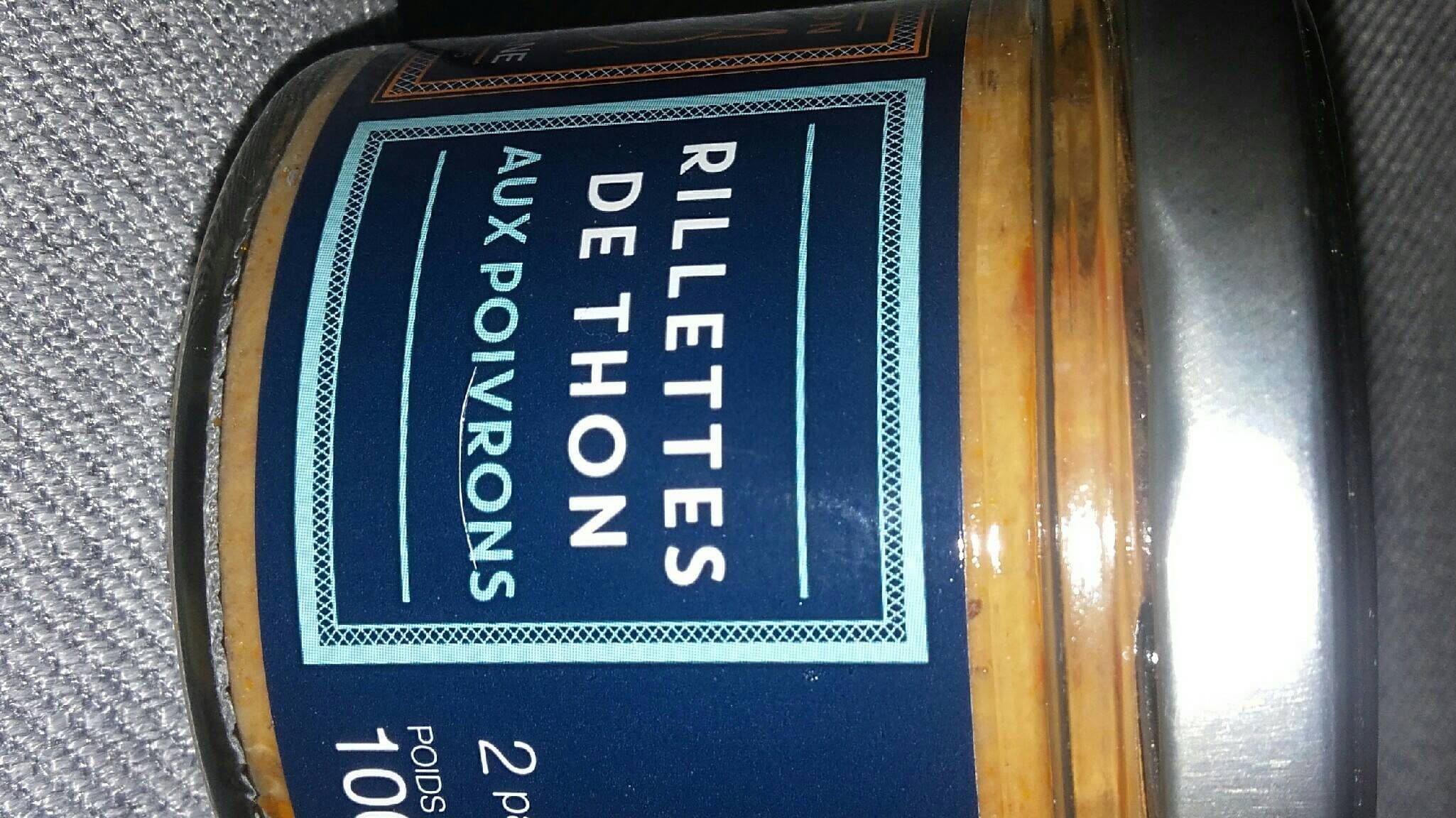 Maison occitane Rillettes de thon aux poivrons packshot
