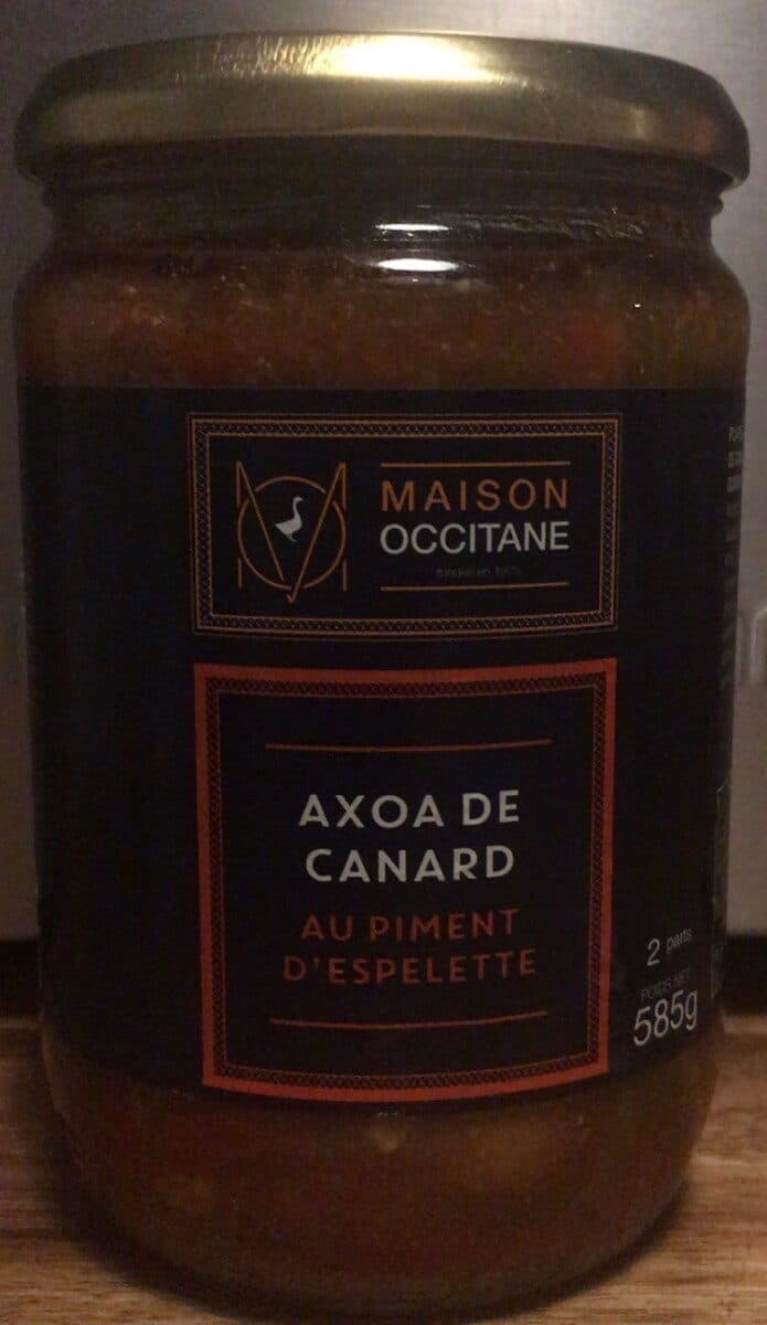 Maison Occitane Axoa canard packshot