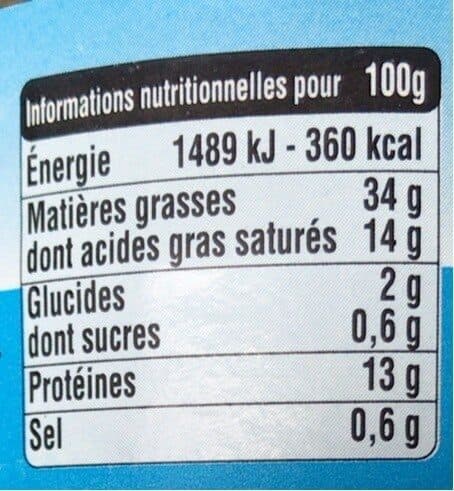 Open Food Facts Pate maison packshot