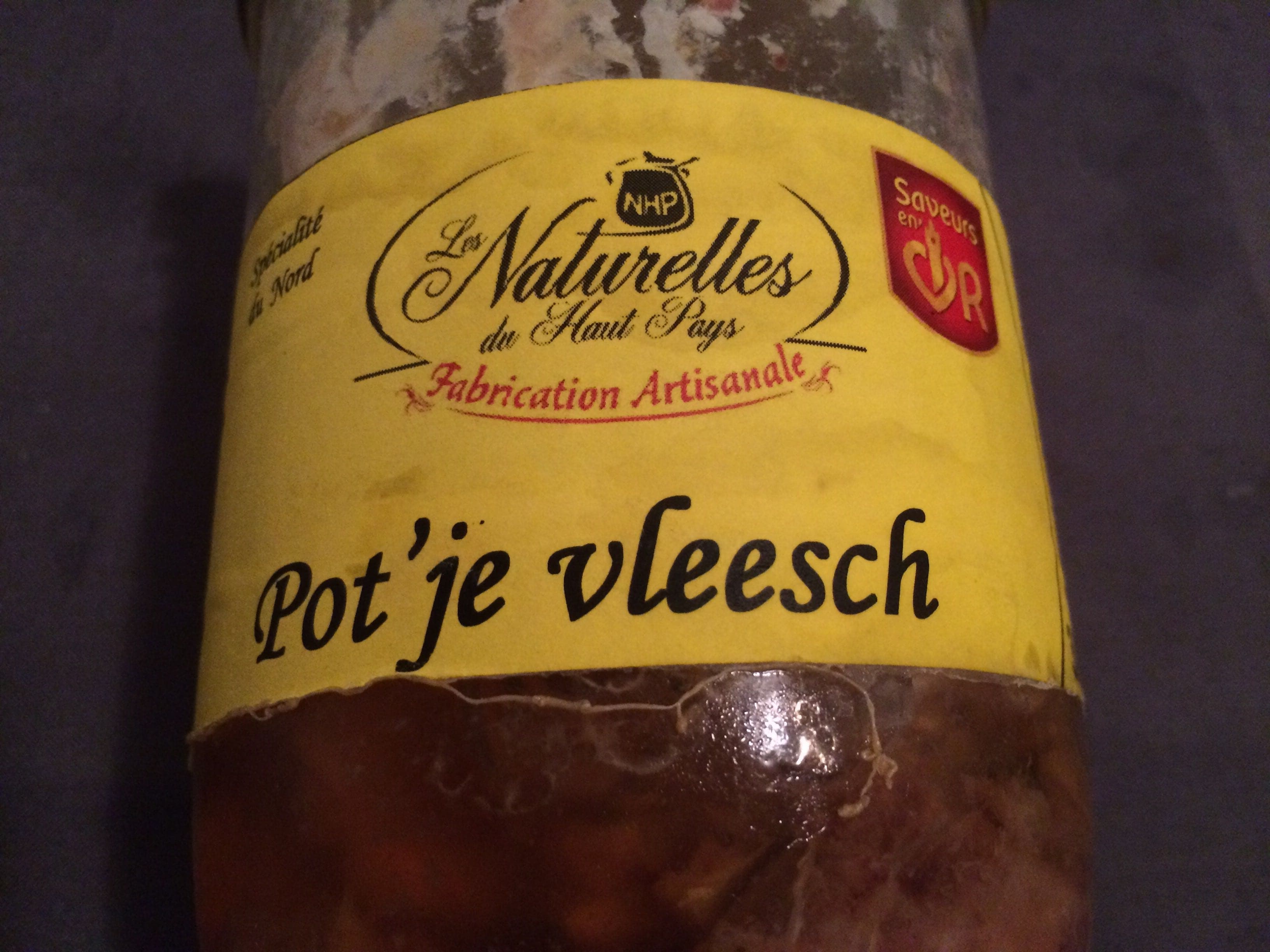 Les Naturelles du Haut-Pays Pot'je vleesch packshot