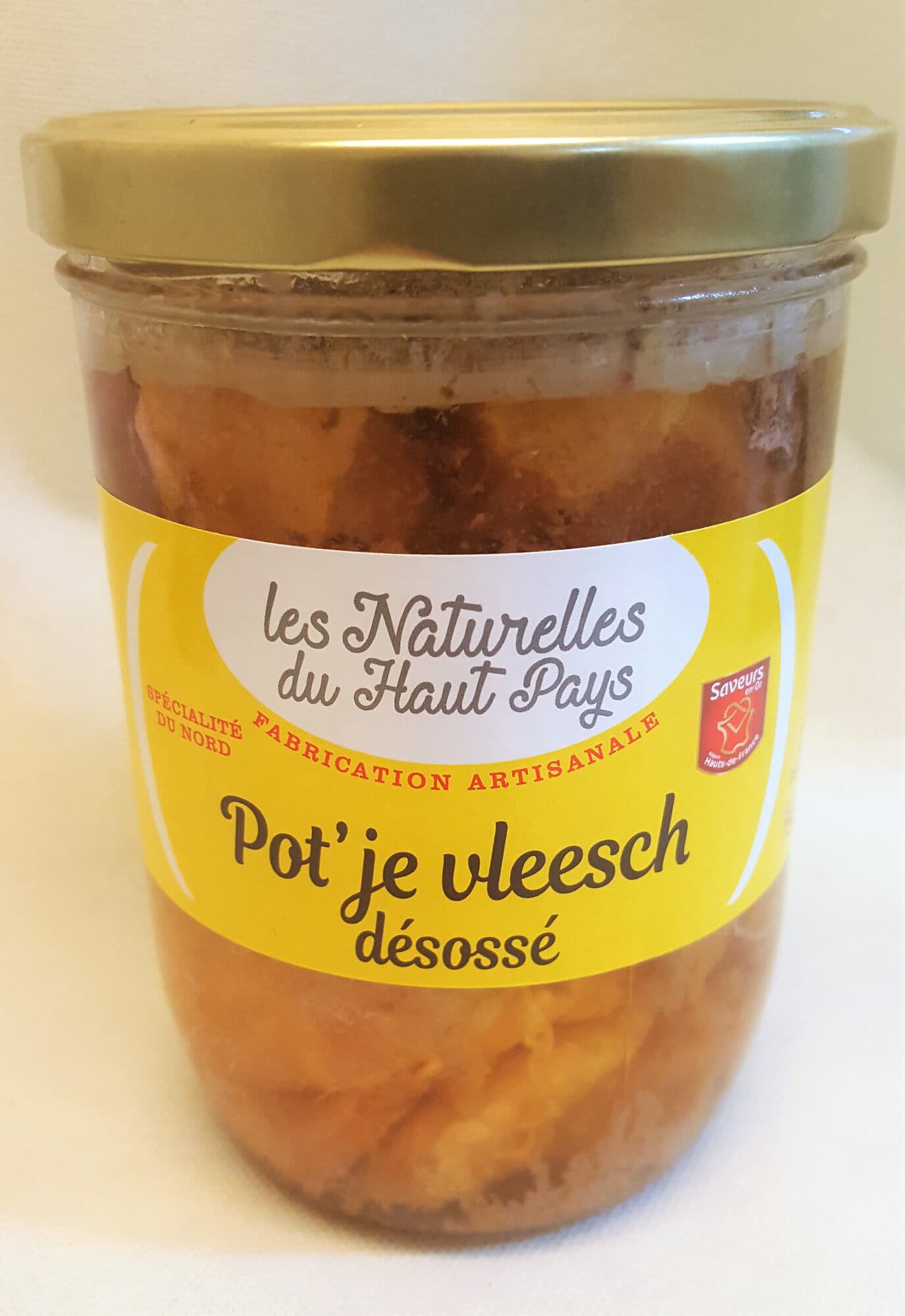 Les Naturelles du Haut Pays Pot'je Vleesch désossé packshot