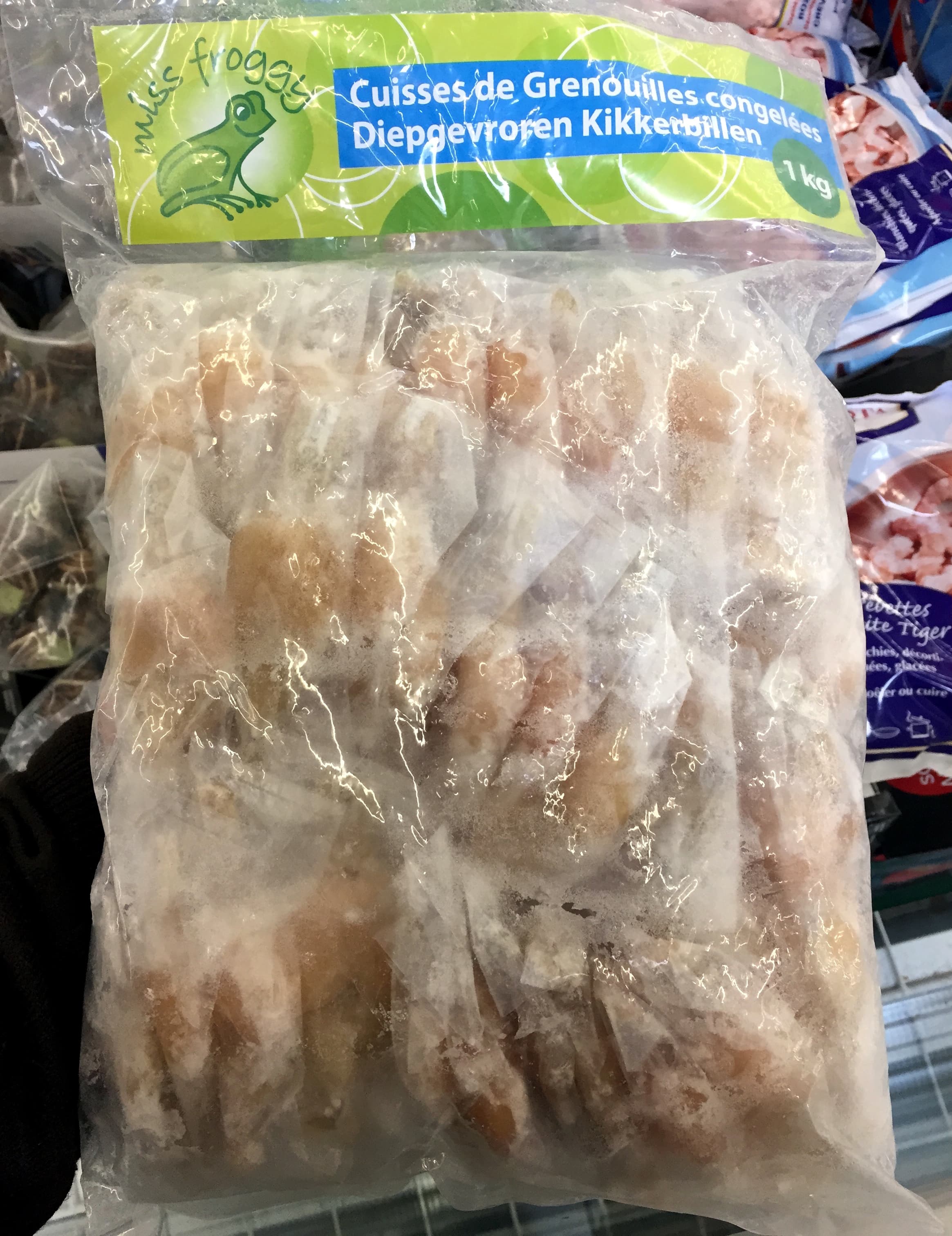 Channel Sea Food Cuisses de grenouilles congelées packshot