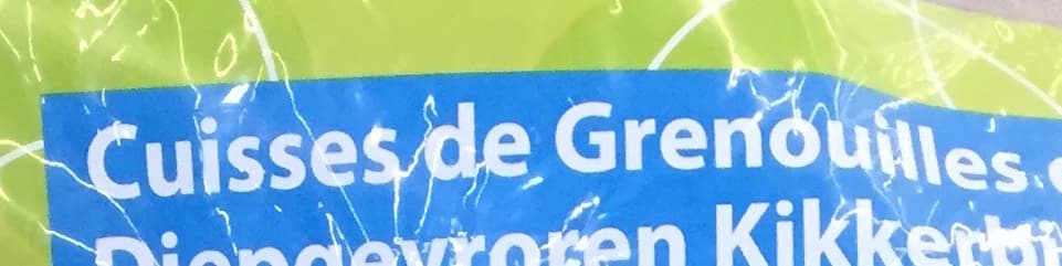 Channel Sea Food Cuisses de grenouilles congelées packshot