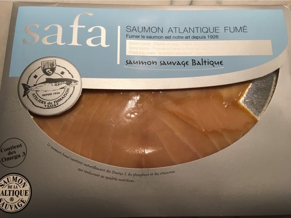 Open Food Facts Safa saumon atlantique fumé packshot