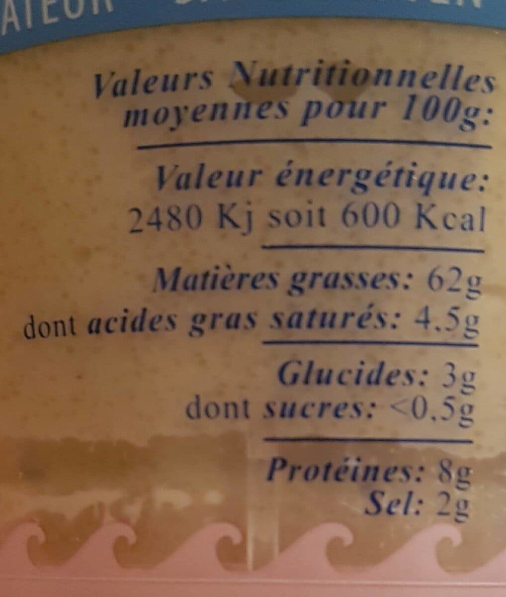 Nature Océan Tarama aux oeufs de cabillaud packshot