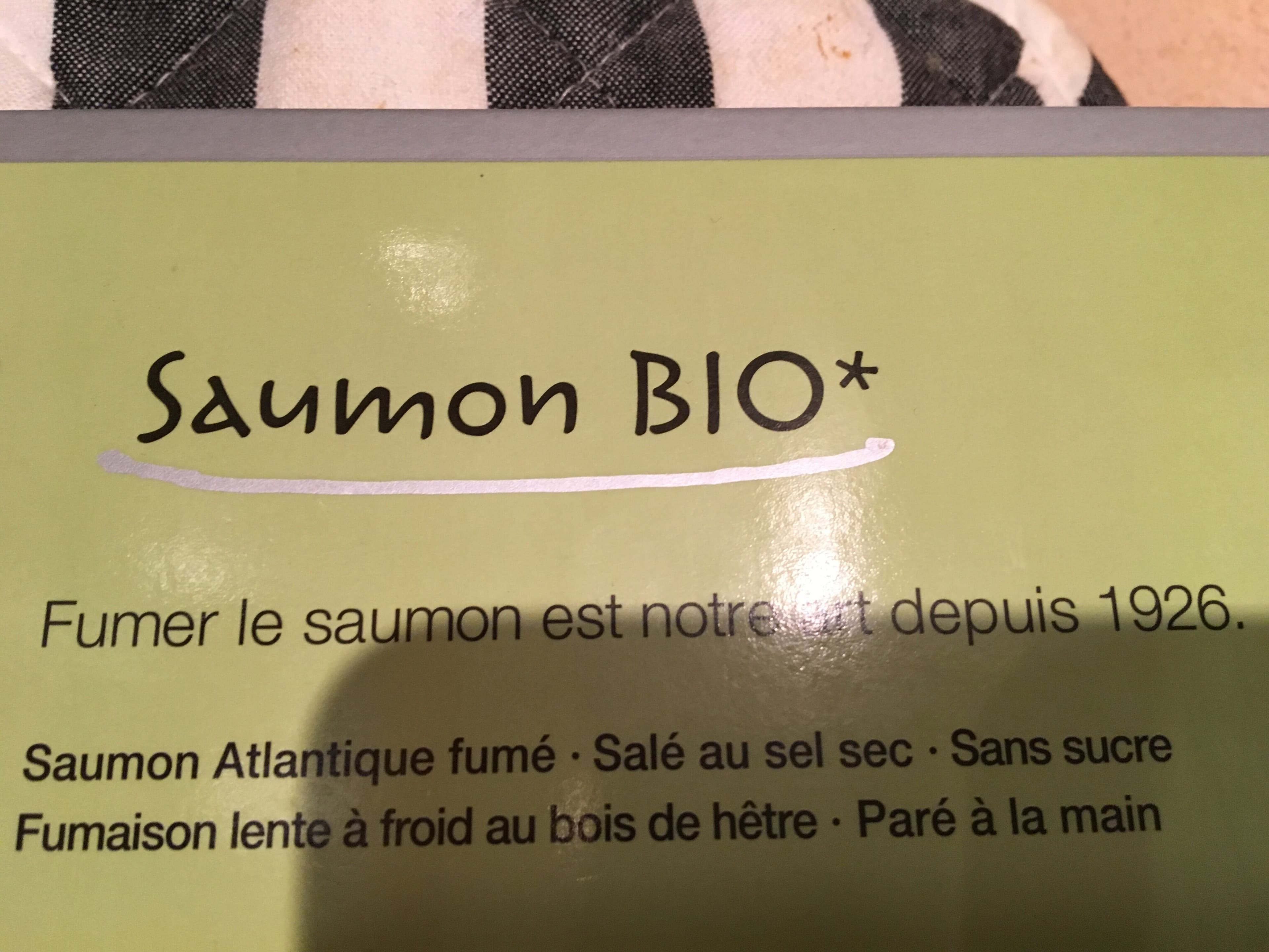 Safa Saumon Fumé Bio packshot