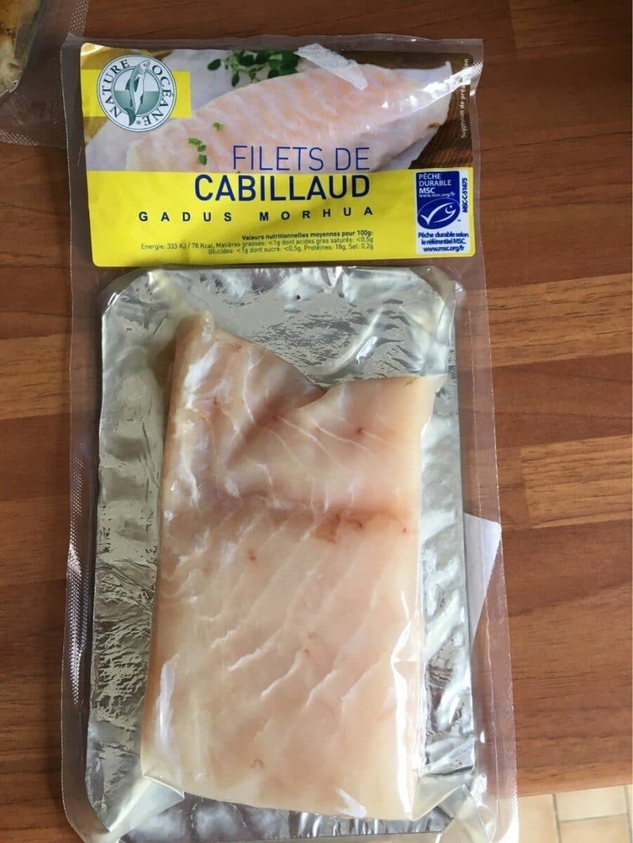 Nature Océan Cabillaud MSC packshot