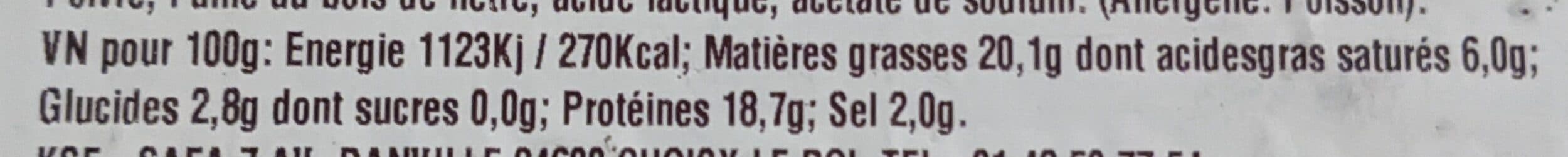 KSF Filets de maquereau fumé au poivre packshot
