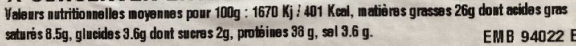 Open Food Facts Poutargue packshot