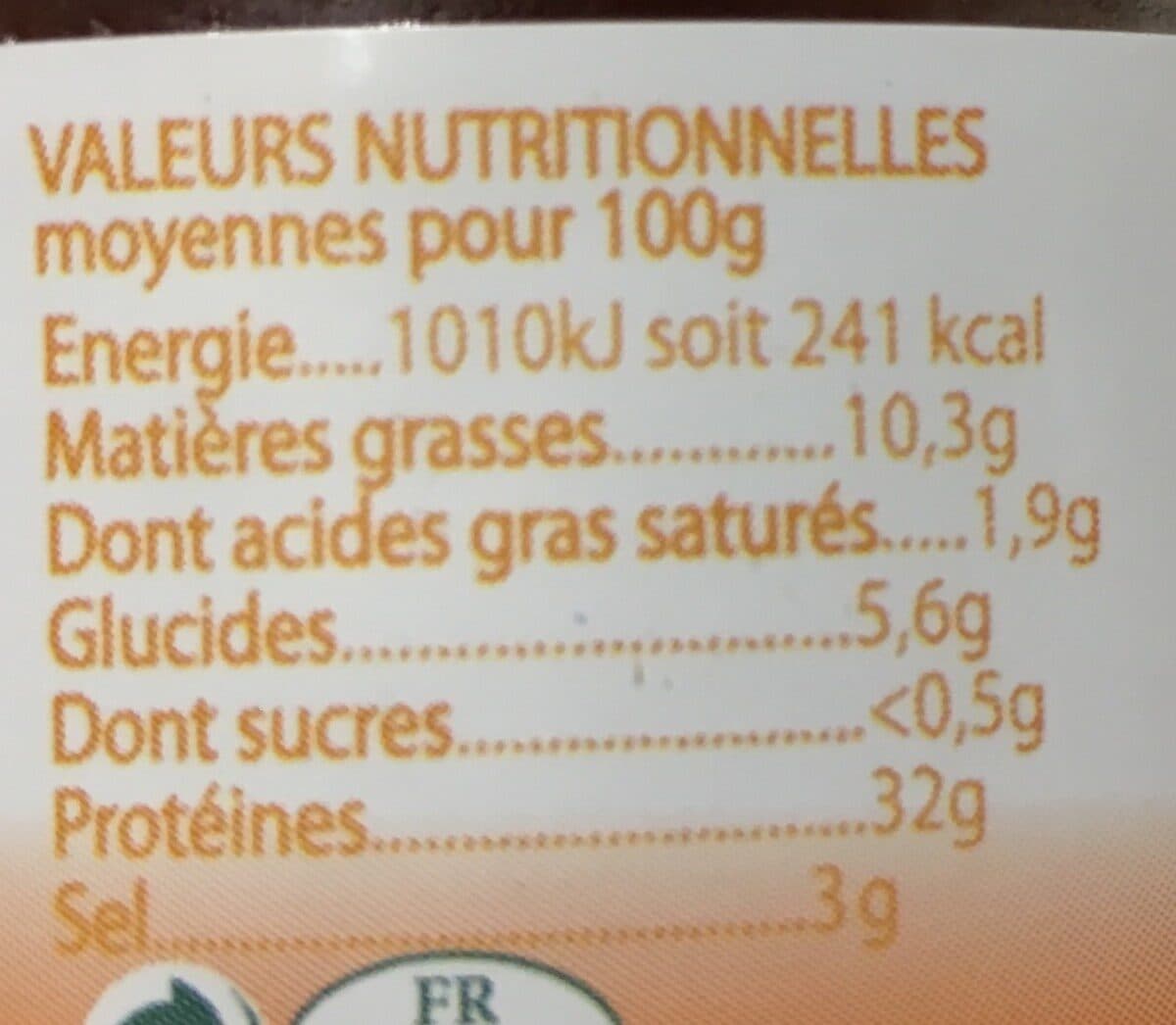 Open Food Facts Oeuf de saumon sauvage BIO packshot