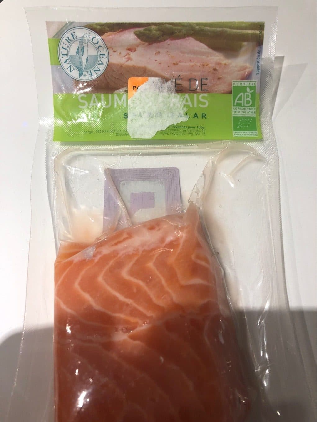 Salmo Sajar Saumon frais packshot