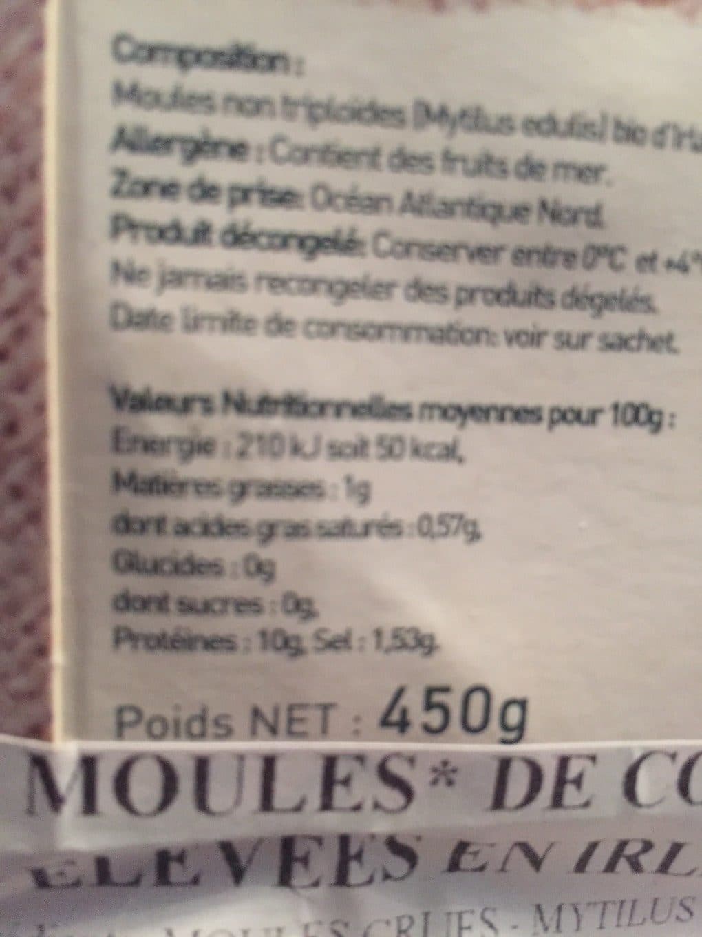 Léa Nature Moules De Corde Bio packshot