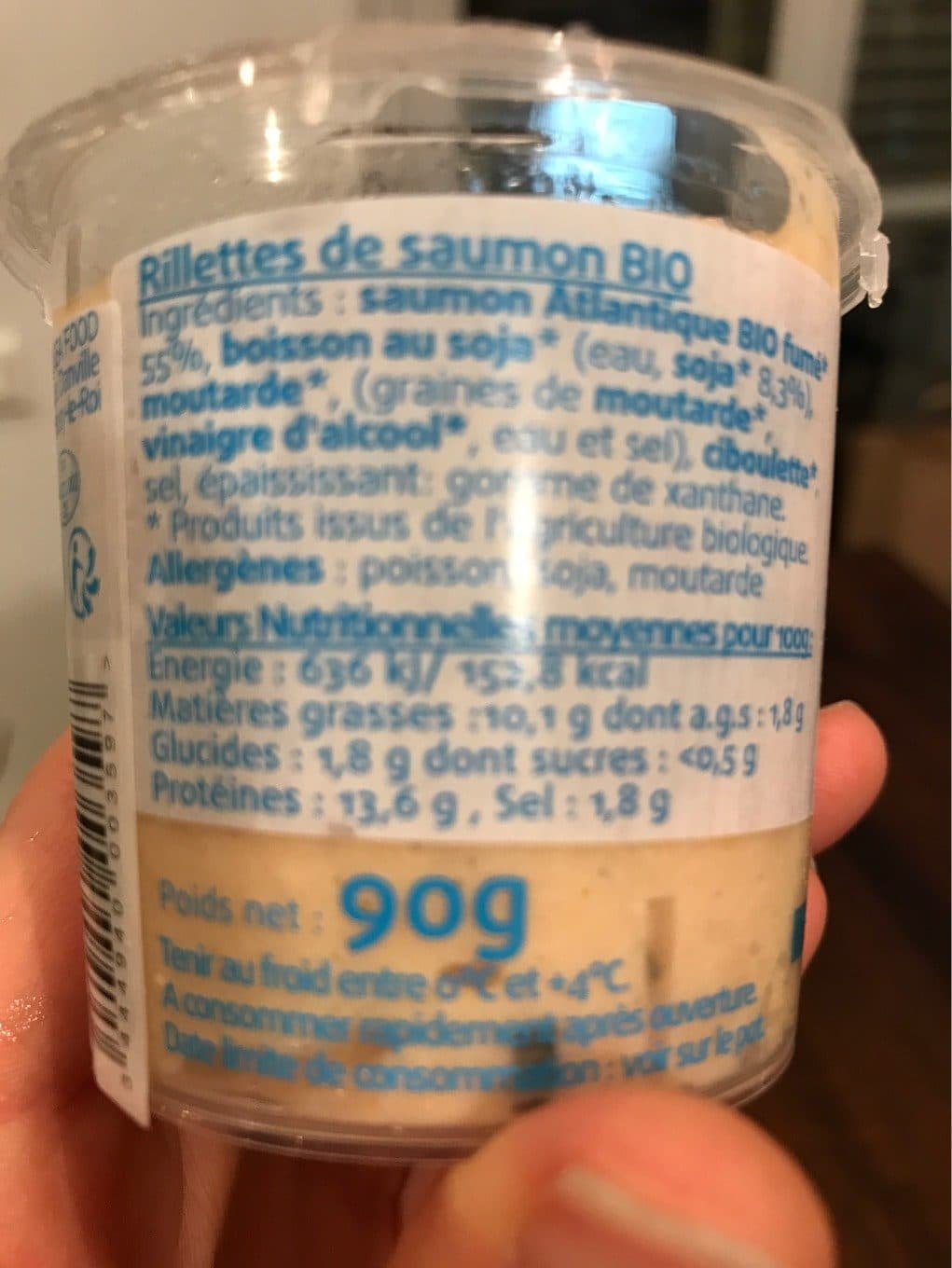 La Mer Bio Rillette de saumon packshot
