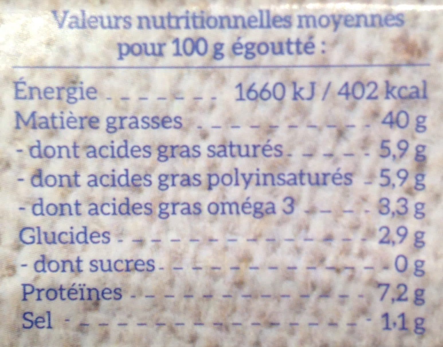 Nature océan FOIE de MORUE FUMÉ pêche durable MSC packshot