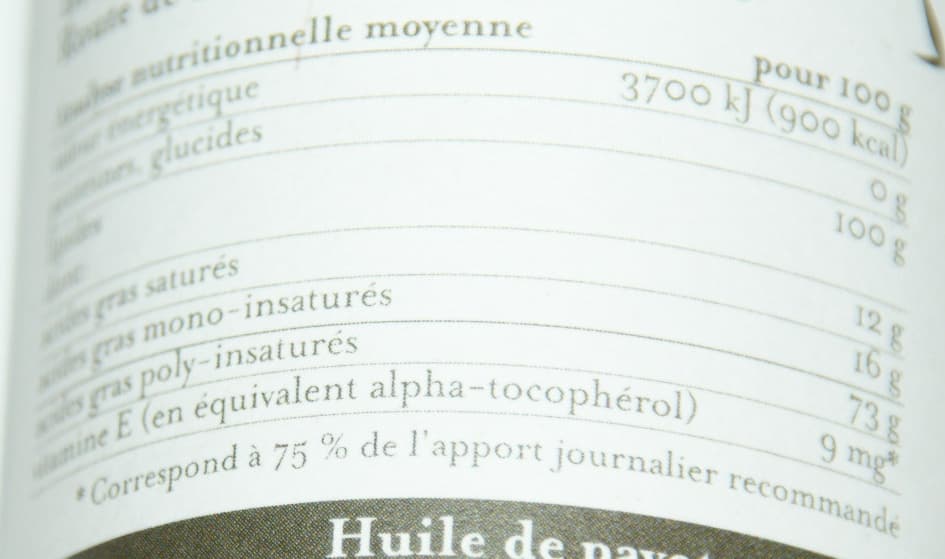 bio planète Huile de pavot vierge packshot