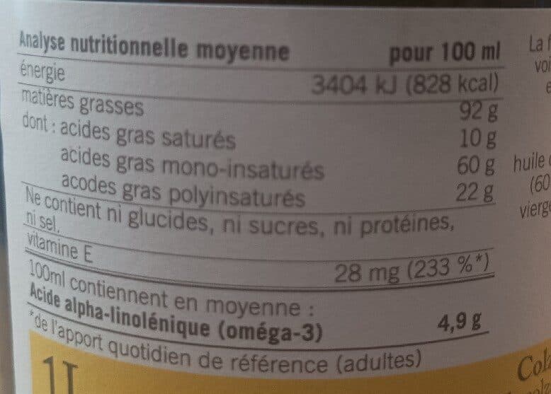 Bio Planète Huile de Colza et Olive packshot