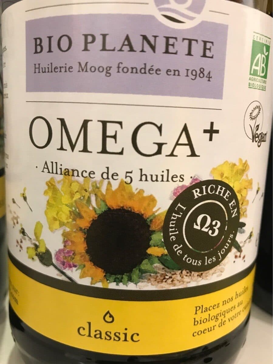 Bio Planete Huile Omega + packshot