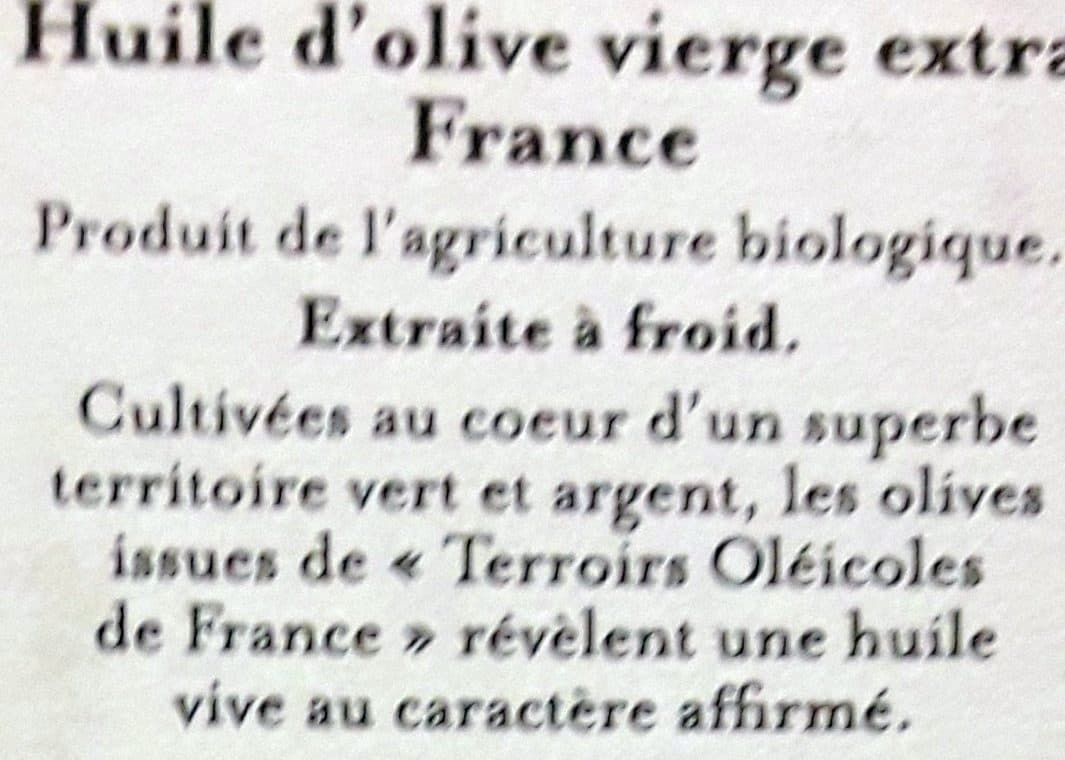 Bio Planète Huile d'olive vierge extra packshot