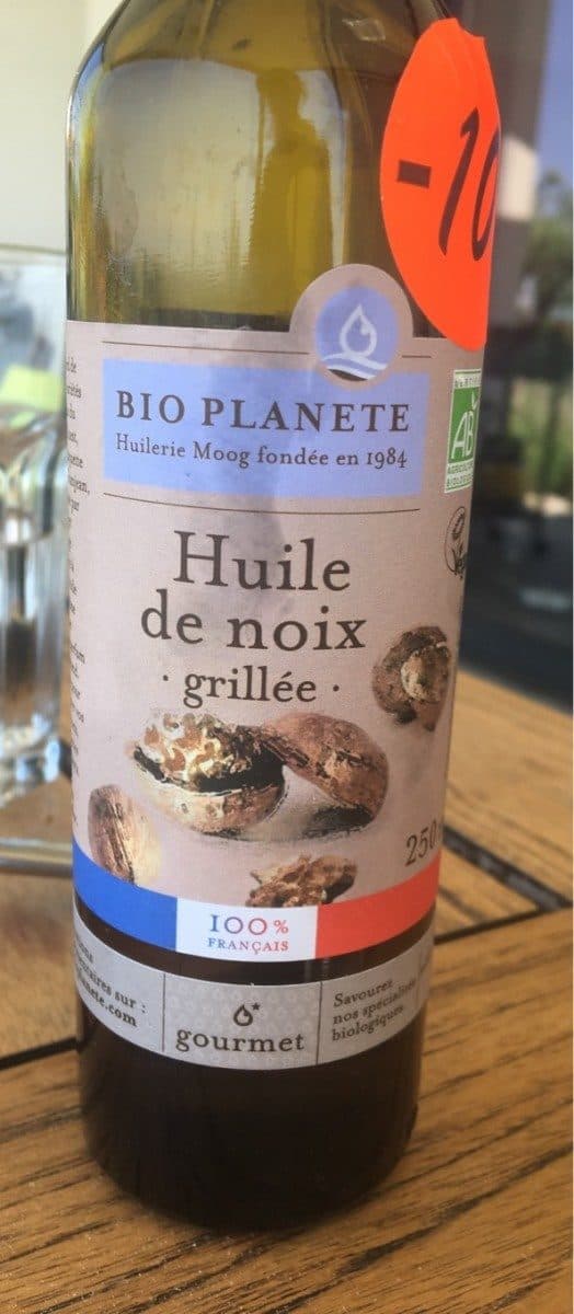 Bio planète Epicerie / Huiles Alimentaires Bio / Huiles De Noix packshot