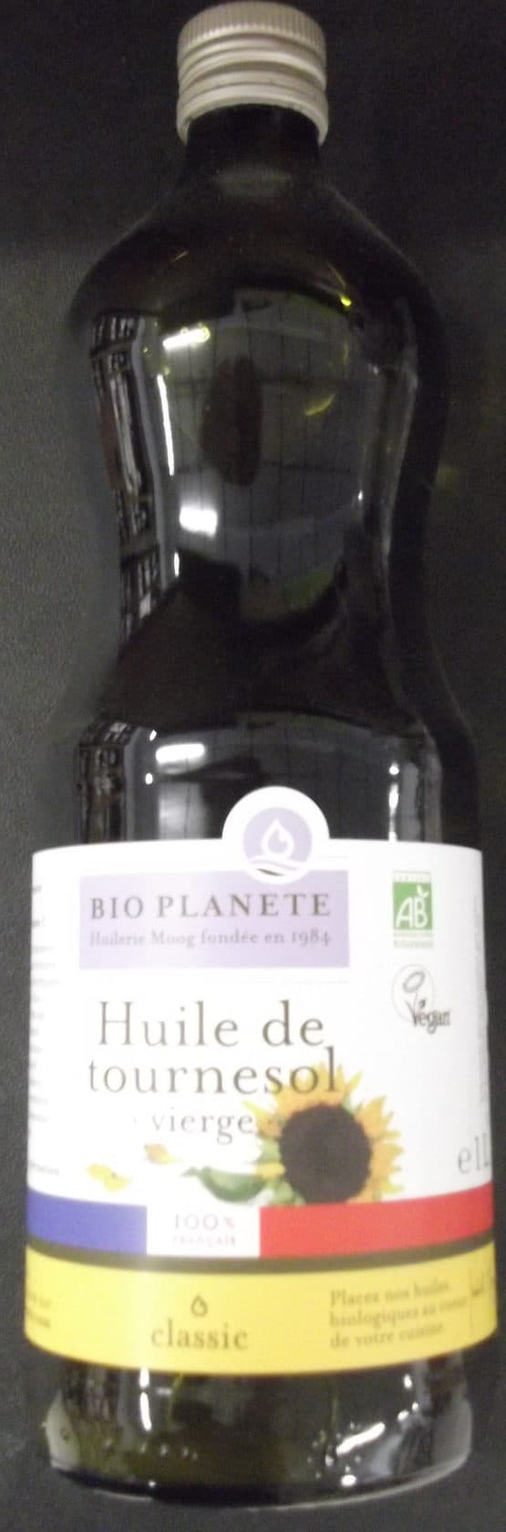 Bio Planète Huile de tournesol packshot