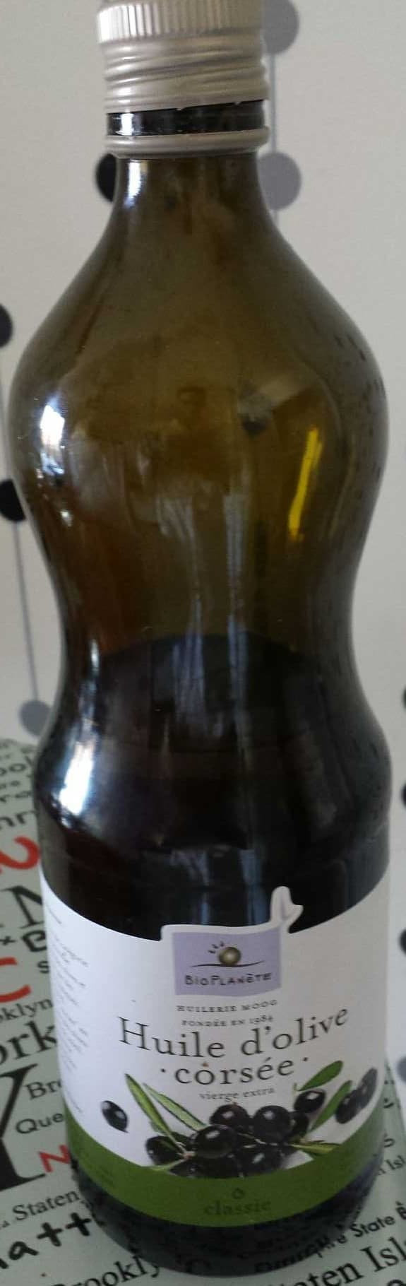 bio planète Huile d'olive corsée extra vierge classic packshot