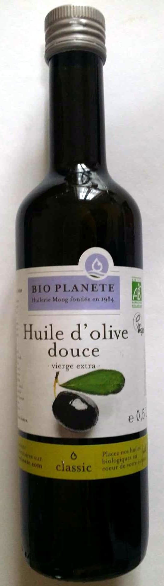 Bio Planete Huile d'olive douce vierge extra packshot