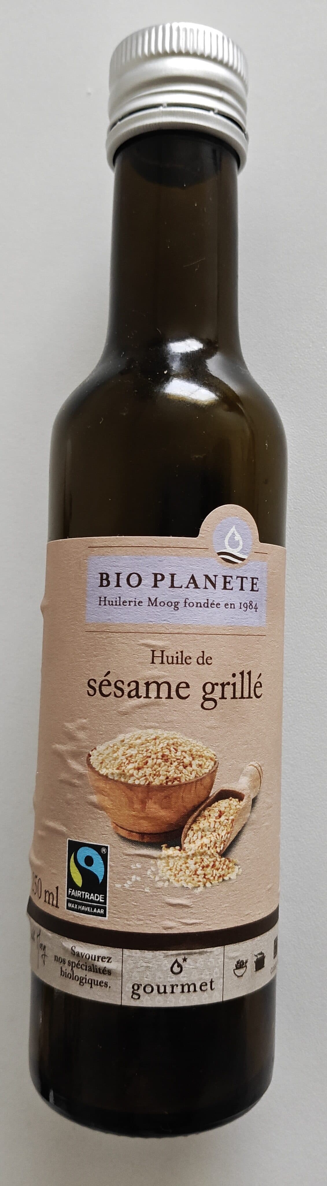 Bio planete 250ML HUILE DE SESAME GRILLE packshot