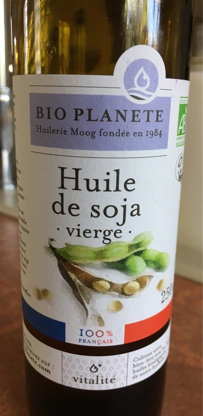 Bio planete Huile De Soja Vierge packshot