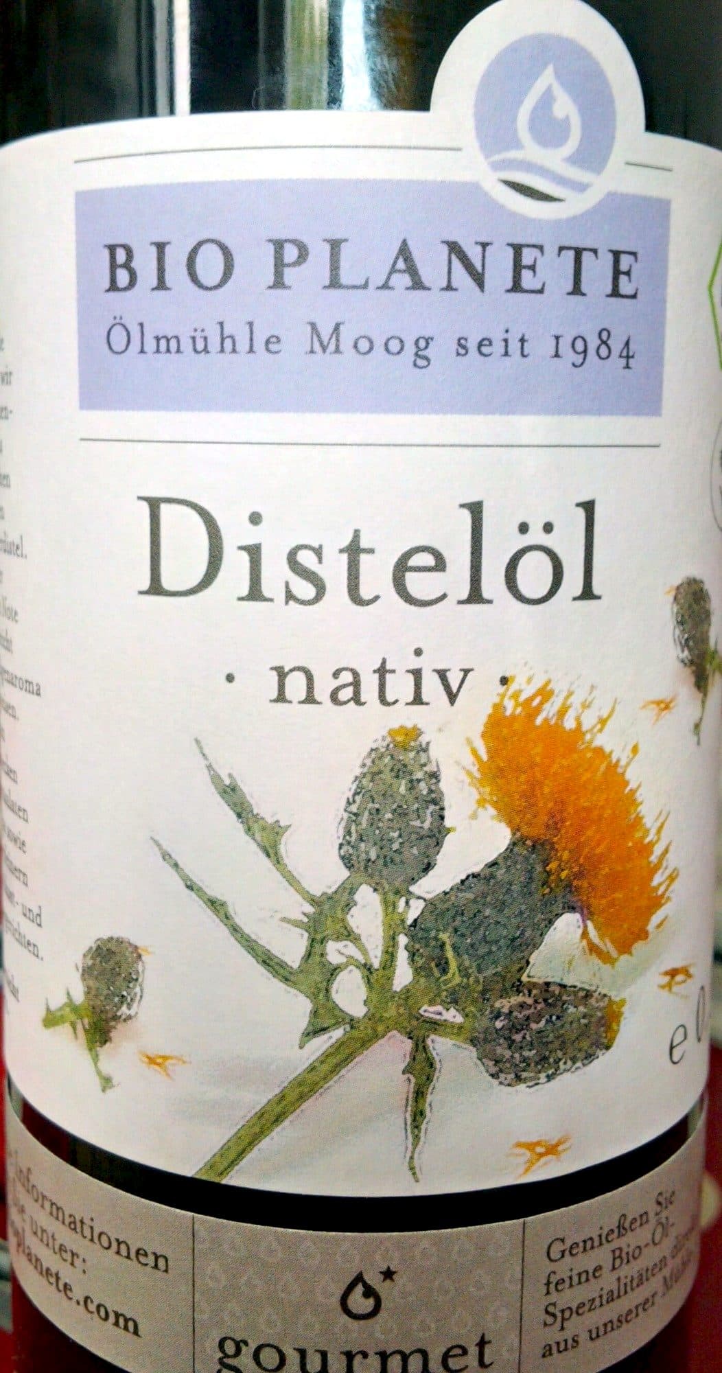 Bio Planete Distelöl nativ packshot