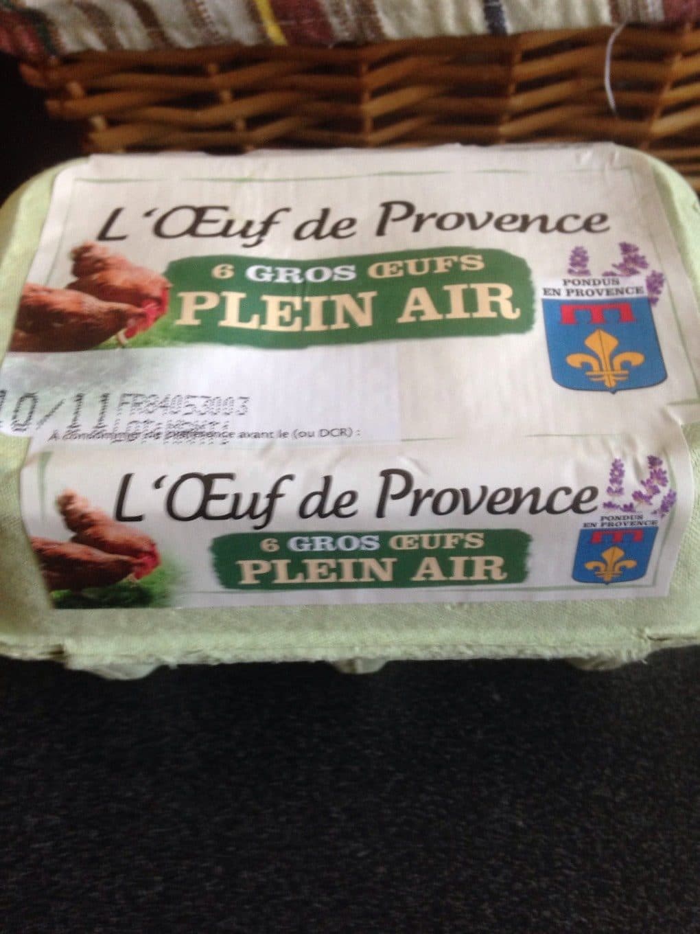 L'oeuf de nos villages L'oeuf de Provence packshot