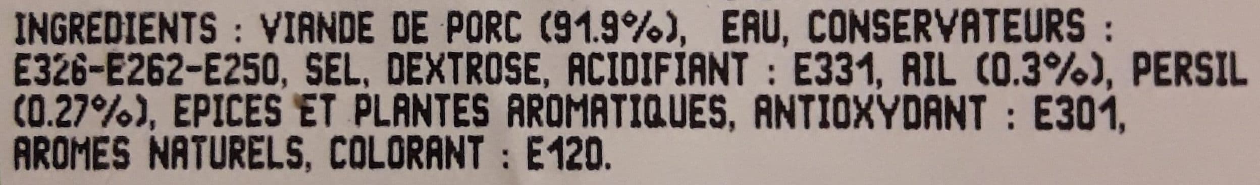 Les Idées du Boucher Chair à farcir ail et persil packshot