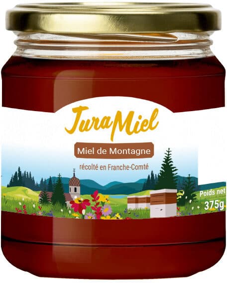 Jura Miel Miel de Montagne de Franche-Comté packshot