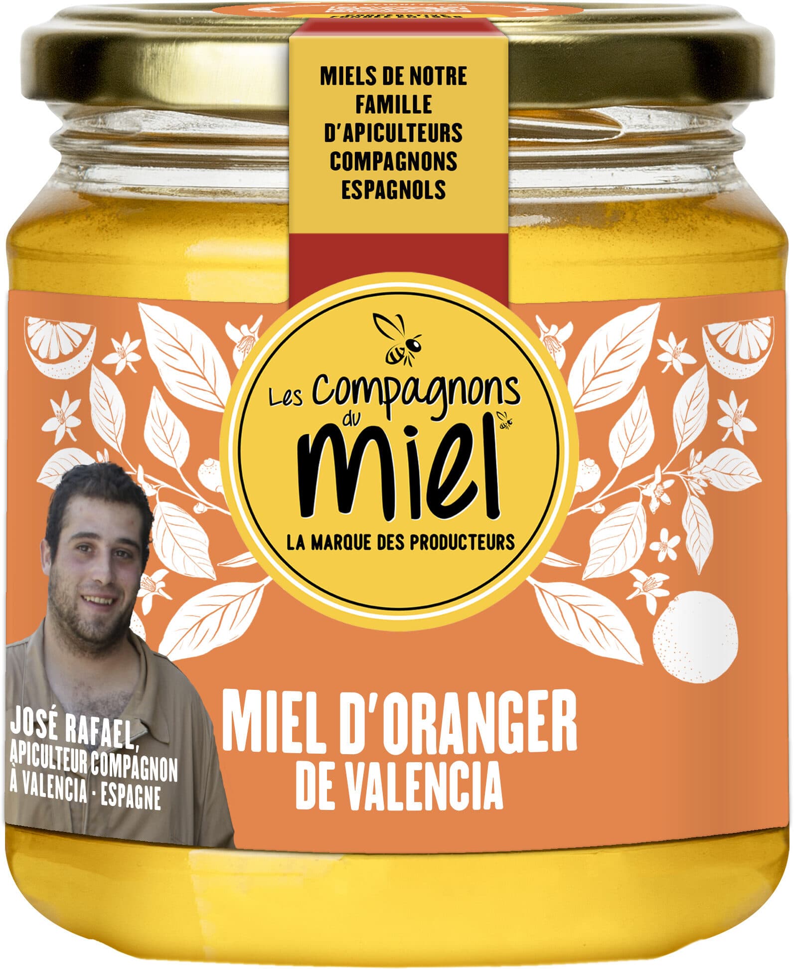 Les Compagnons du Miel Miel d'Oranger de Valencia packshot