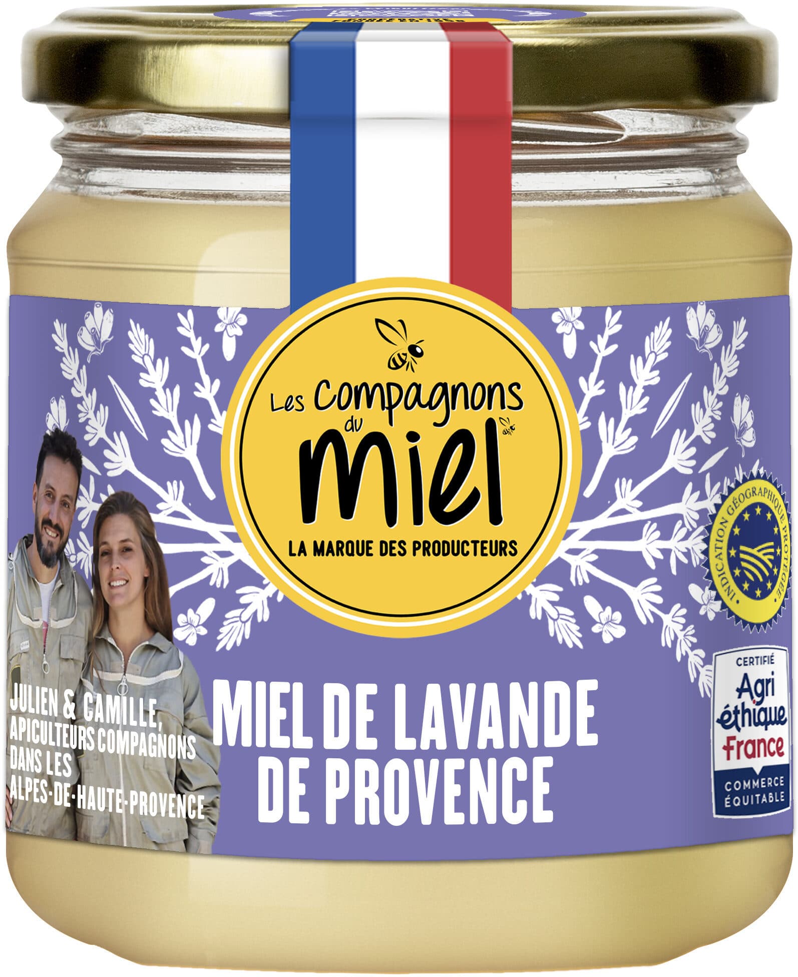 Les Compagnons du Miel Miel de Lavande de Provence IGP packshot