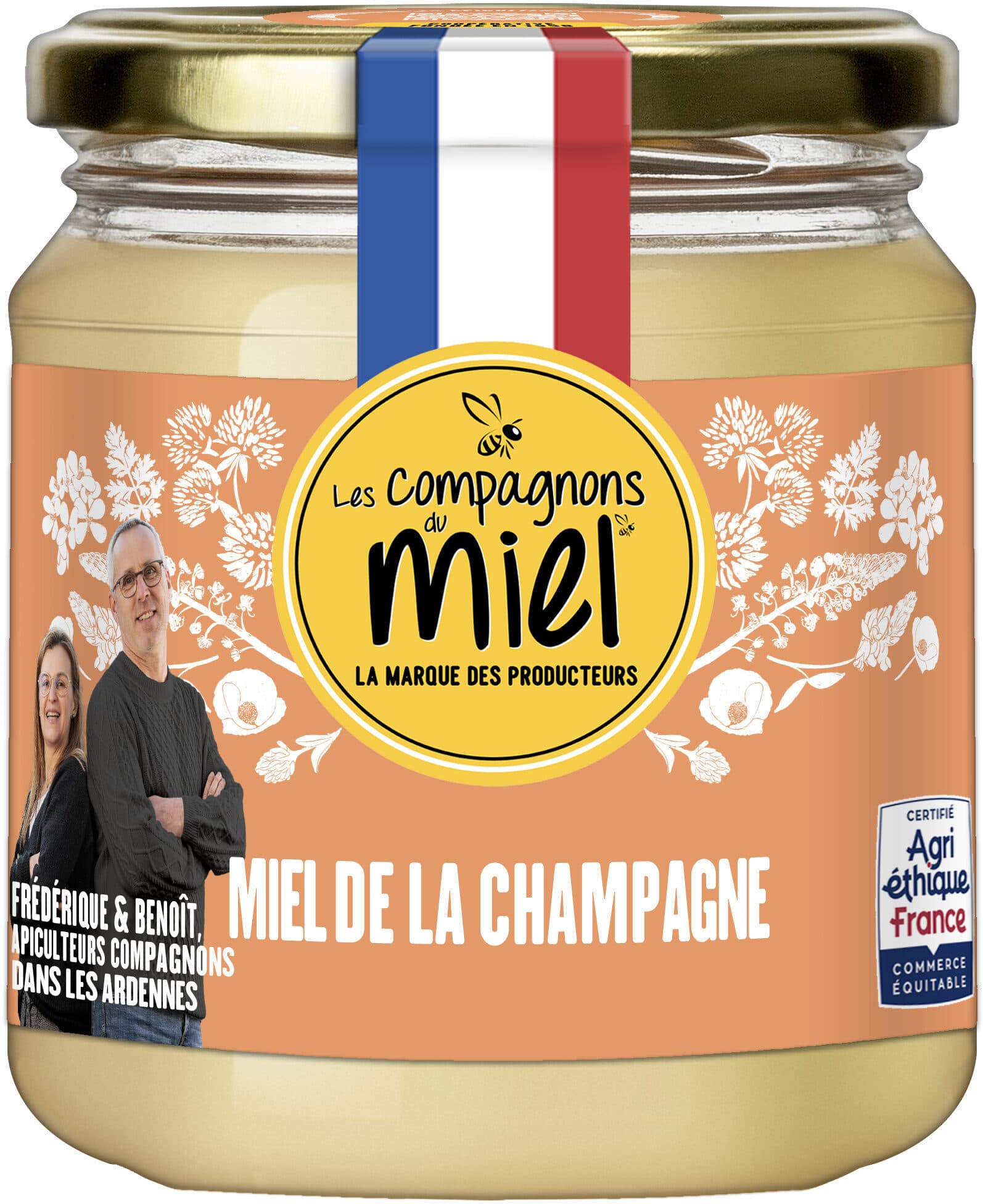 Les Compagnons du Miel Miel de la Champagne packshot