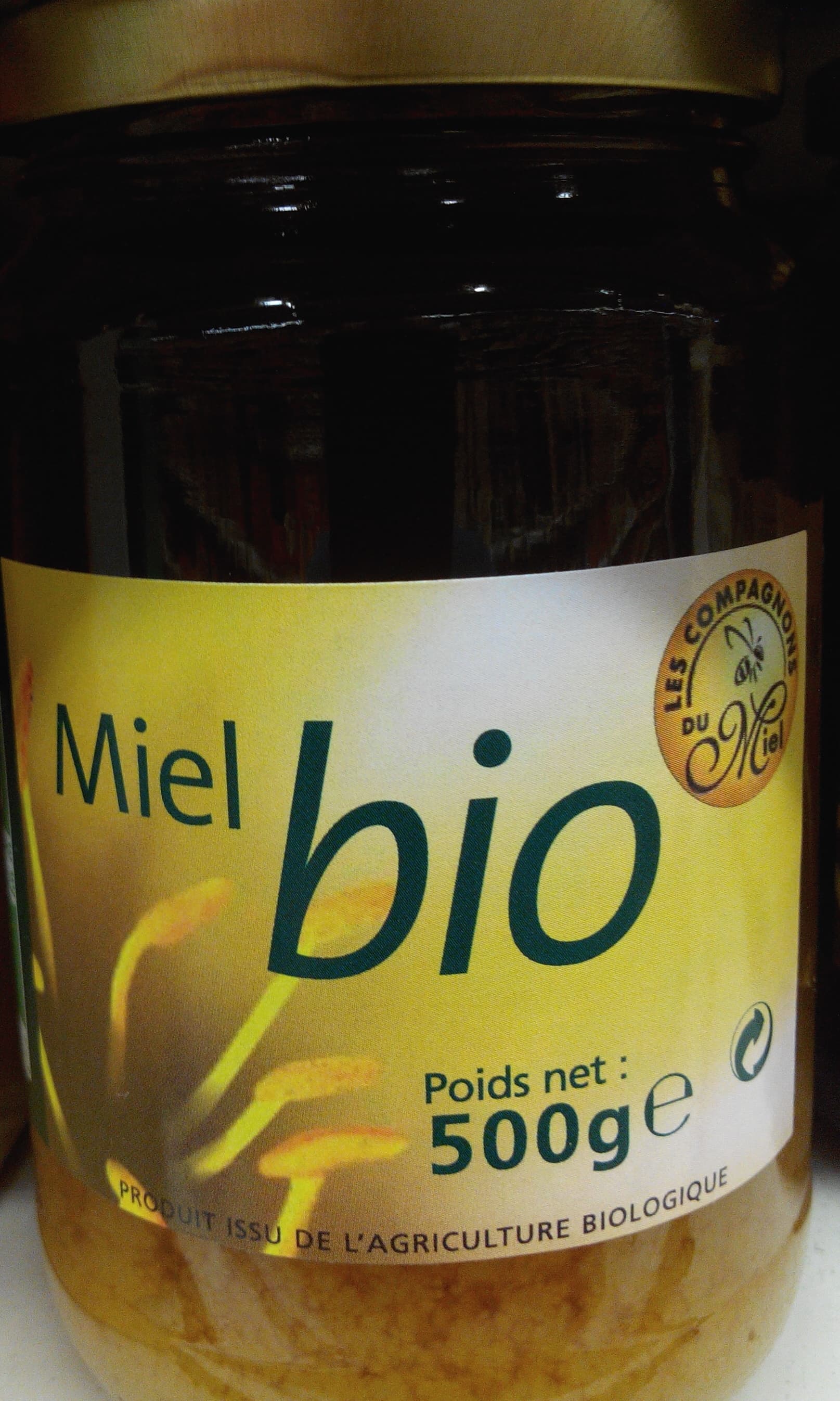 Les Compagnons du Miel Miel bio packshot