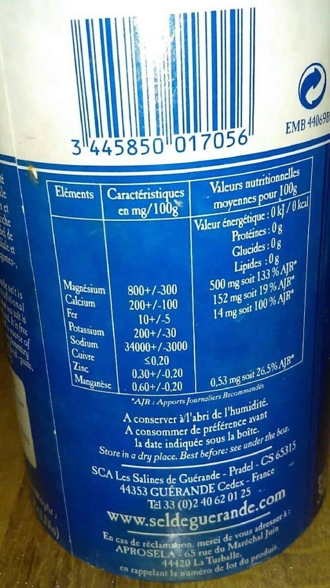 Le Guérandais Gros Sel de Guérande packshot