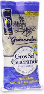 Leader Price Salines De Guérande Gros Sel Nature 1kg +10% Gratuit packshot