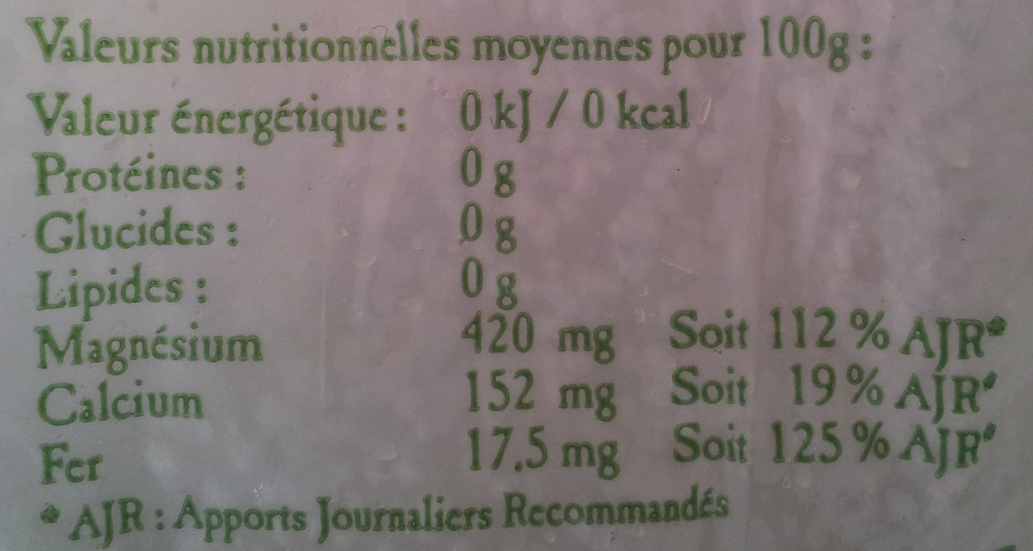 Millénaire Gros sel de Guérande récolté à la main packshot