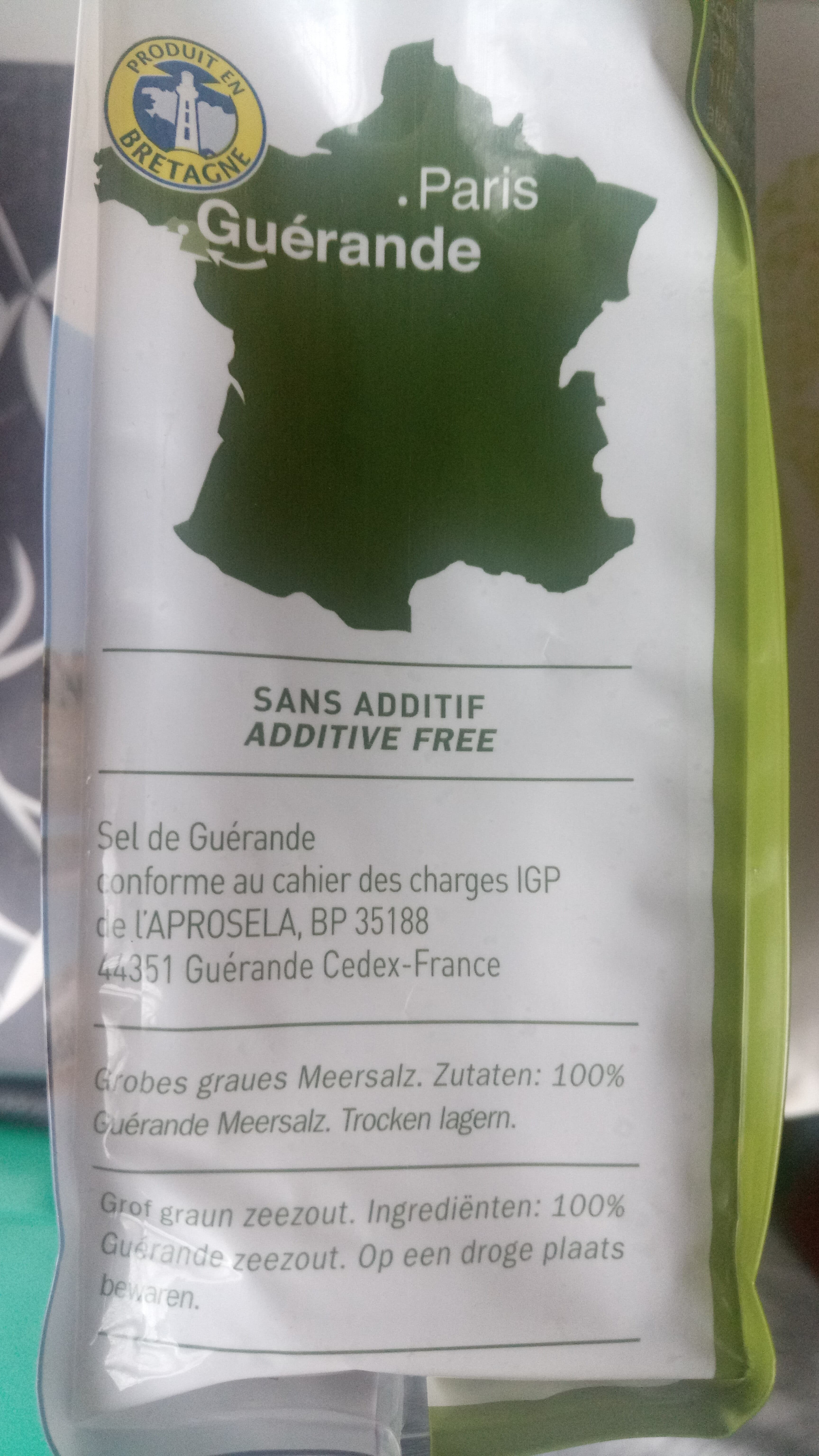 Le Guérandais Gros sel de Guérande packshot