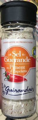 Le Guérandais Sel de Guérande au piment d'Espelette packshot