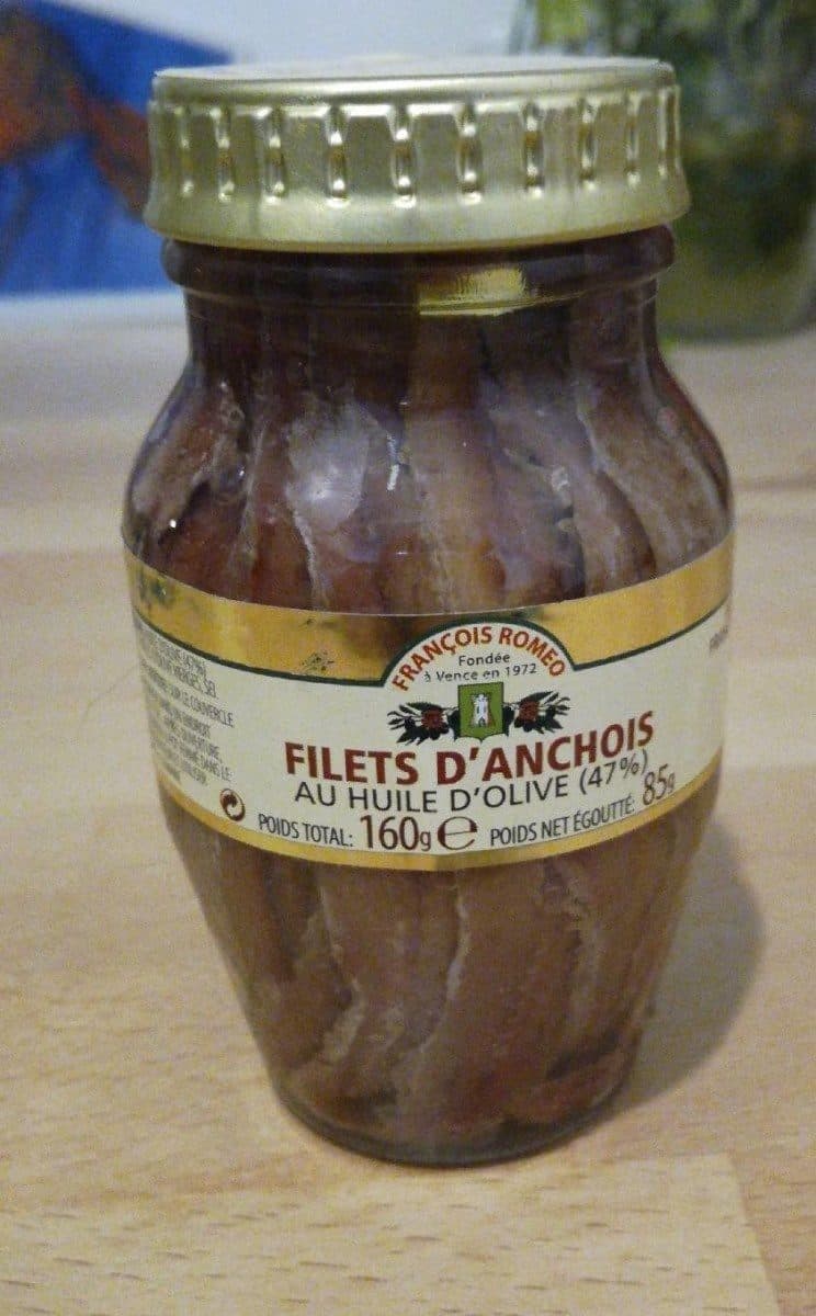 Francois Romeo Filets d anchois packshot